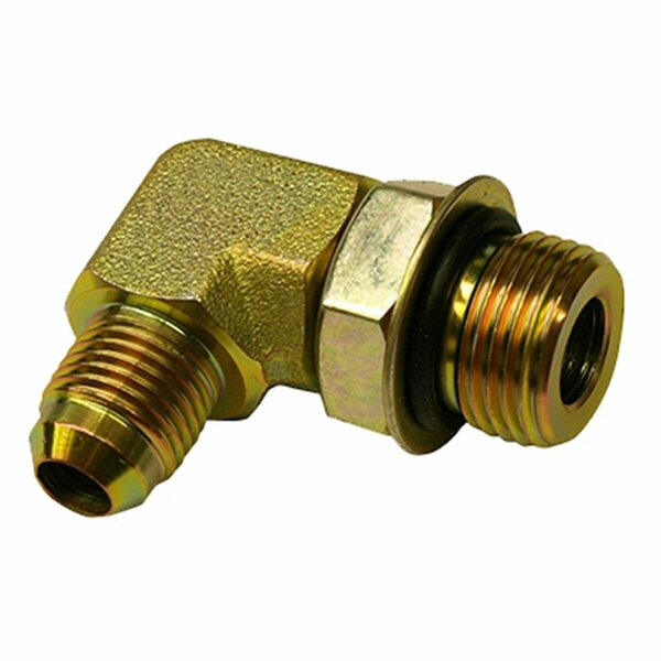 Apache 39006148 0.38 in. Male JIC x 0.5 in. Female O-Ring Boss Hydraulic Adapter 193793